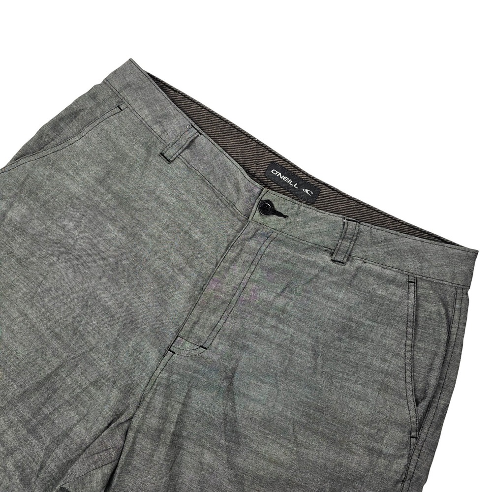 ONeill Shorts Mens Size 36 Gray Casual Flat Front Golf Lightweight Sport Outdoor